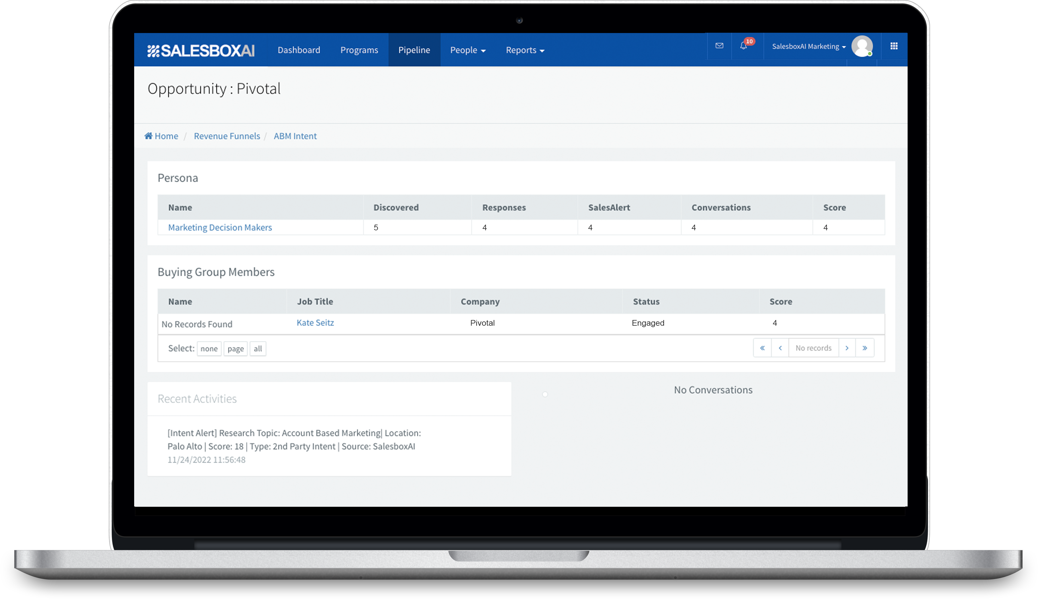 SalesboxAI Abx platform