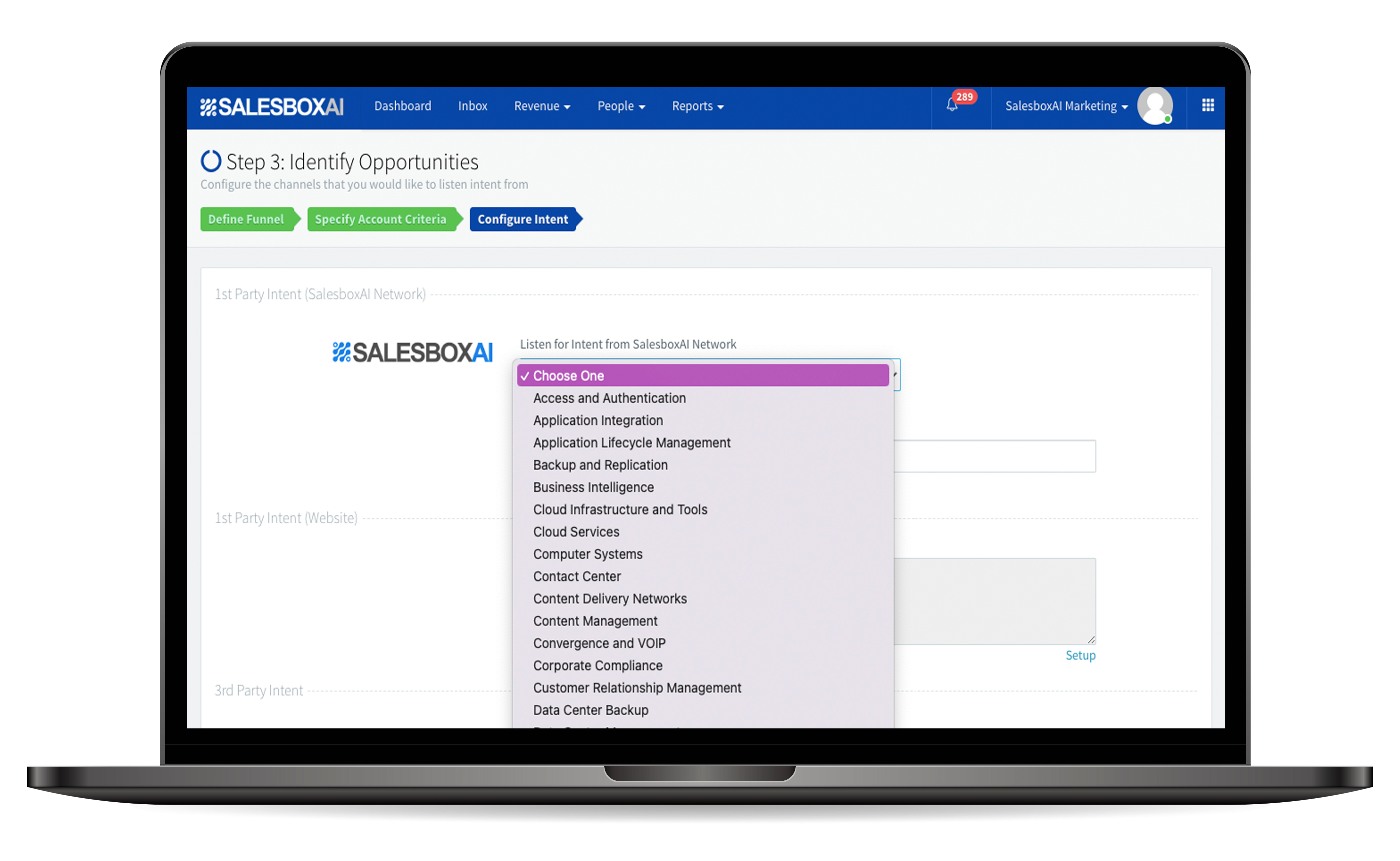 Intent platform