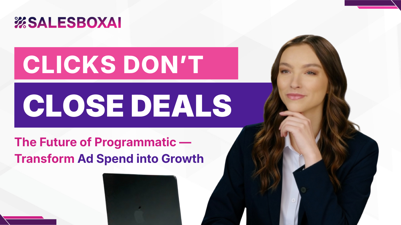Revenue-First Programmatic Ads with SalesboxAI